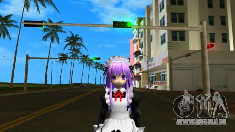 Nepgear (Maid) from Hyperdimension Neptunia für GTA Vice City