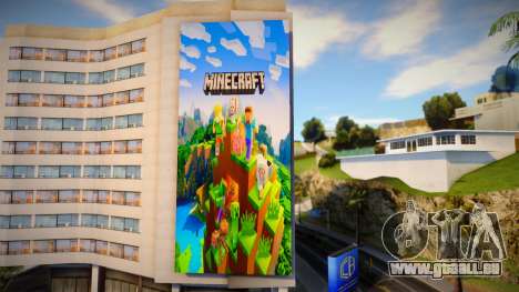 Minecraft Billboard v1 für GTA San Andreas