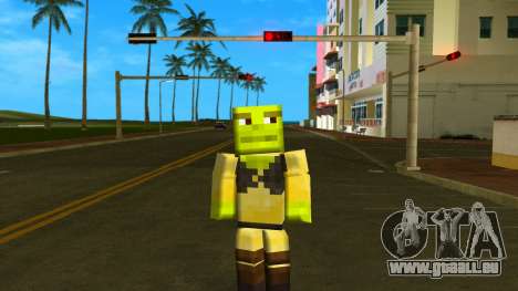 Steve Body Shrek für GTA Vice City