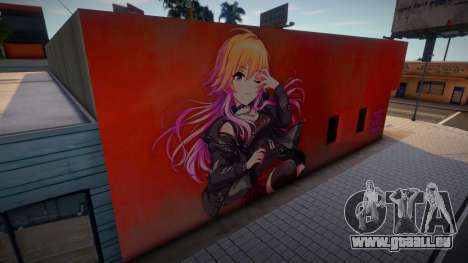 Asuka Ninomiya SSR4 (Mural) pour GTA San Andreas