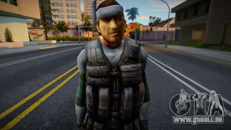 Guerilla (Solid Snake) de Counter-Strike Source pour GTA San Andreas