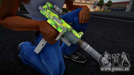 Micro SMG (Organics Finish) v3 pour GTA San Andreas