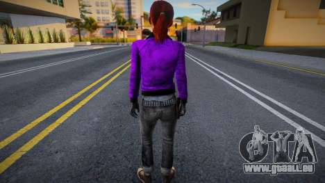 Zoe (Purple Leather) de Left 4 Dead pour GTA San Andreas