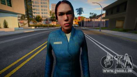 FeMale Citizen from Half-Life 2 v5 pour GTA San Andreas