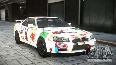 Nissan Skyline GT-R BNR34 S5 für GTA 4