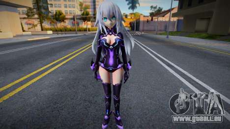 Lost Purple Black Heart (Custom Neptunia Skin) pour GTA San Andreas