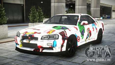 Nissan Skyline GT-R BNR34 S5 pour GTA 4