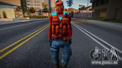 Guerilla (Bio-Zombie) aus Counter-Strike Source für GTA San Andreas