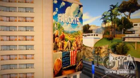 Far Cry Series Billboard v5 pour GTA San Andreas