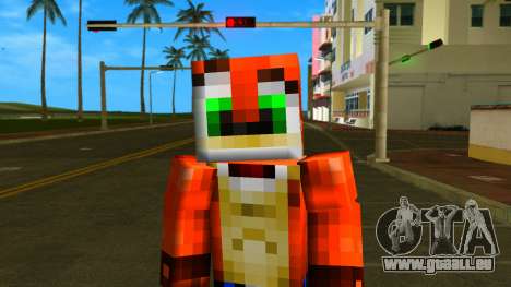 Steve Body Crash Bandicoot für GTA Vice City