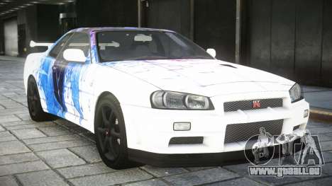Nissan Skyline GT-R BNR34 S2 für GTA 4