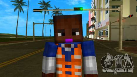 Steve Body Franklin Worker für GTA Vice City