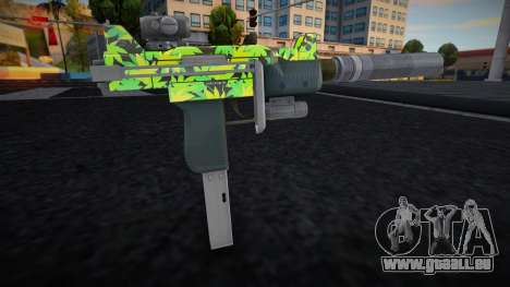 Micro SMG (Organics Finish) v3 pour GTA San Andreas