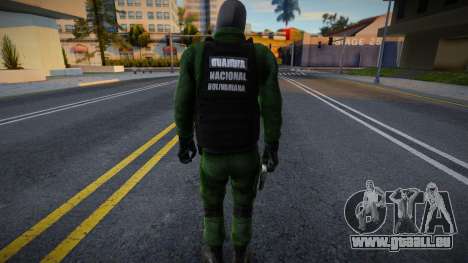 Bolivianischer Spezialeinheitsoffizier Gnb Fanb für GTA San Andreas