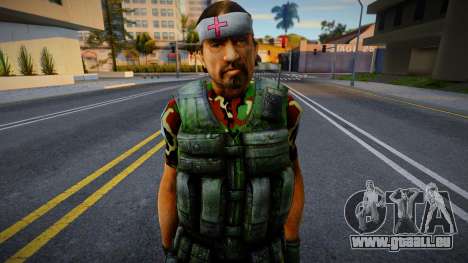 Guerilla (Medic Trooper) von Counter-Strike Sour für GTA San Andreas
