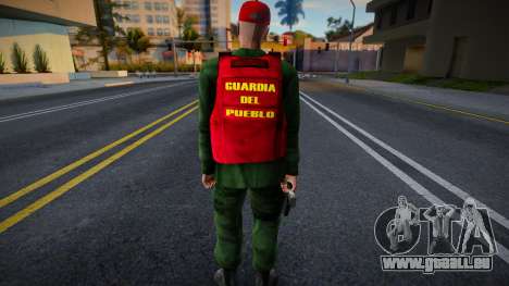 Brasilianischer Soldat aus Guardia del Pueblo V1 für GTA San Andreas