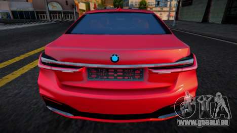 BMW 740Li Xdrive [Mansory] pour GTA San Andreas