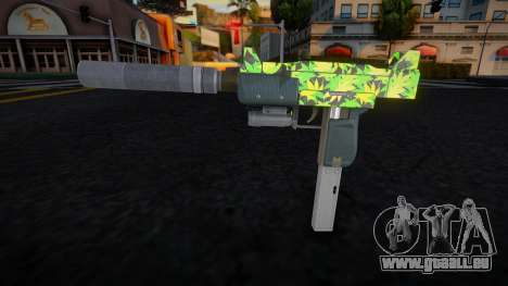 Micro SMG (Organics Finish) v15 pour GTA San Andreas