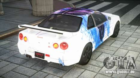 Nissan Skyline GT-R BNR34 S2 für GTA 4