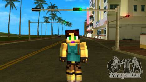 Steve Body Lara Croft pour GTA Vice City