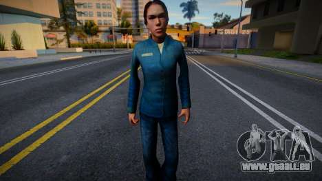 FeMale Citizen from Half-Life 2 v5 pour GTA San Andreas