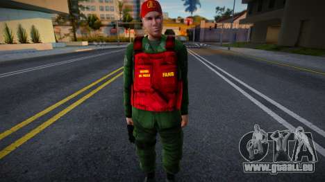 Brasilianischer Soldat aus Guardia del Pueblo V1 für GTA San Andreas