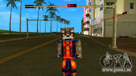 Steve Body Raccon Rocket für GTA Vice City