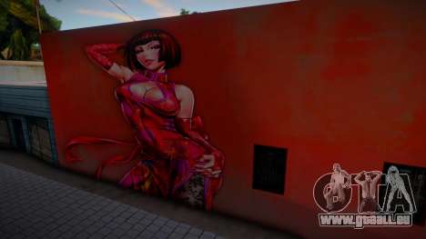 Anna Williams Mural v3 für GTA San Andreas