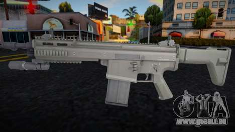 GTA V Vom Feuer Heavy Rifle v13 für GTA San Andreas