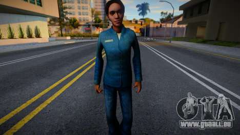 FeMale Citizen from Half-Life 2 v3 für GTA San Andreas