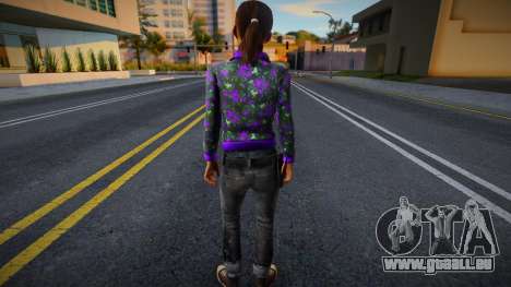 Zoe (Purple Rose Coat) de Left 4 Dead pour GTA San Andreas