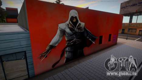 Ezio Auditore Mural v1 für GTA San Andreas