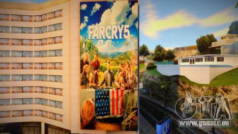 Far Cry Series Billboard v5 pour GTA San Andreas