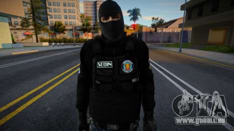 Soldat bolivien de DEL SEBIN V4 pour GTA San Andreas