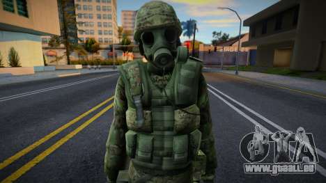 SAS (Tactical Green) von Counter-Strike Source für GTA San Andreas