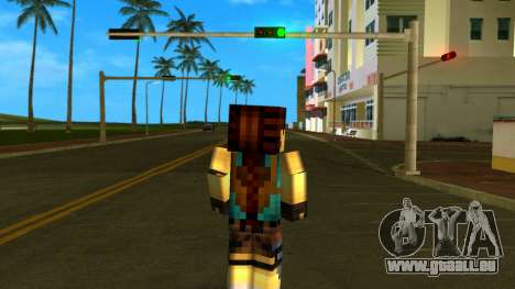 Steve Body Lara Croft pour GTA Vice City