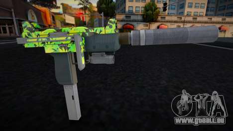 Micro SMG (Organics Finish) v15 pour GTA San Andreas