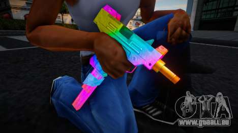 Micro Uzi Multicolor für GTA San Andreas