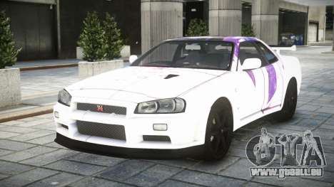 Nissan Skyline GT-R BNR34 S2 für GTA 4