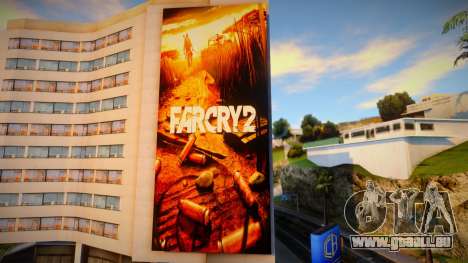 Far Cry Series Billboard v2 für GTA San Andreas