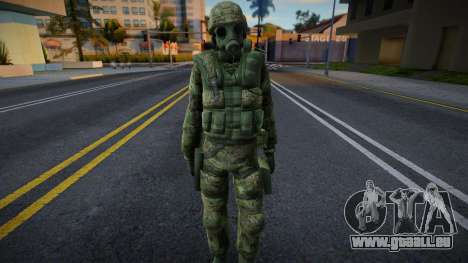 SAS (Tactical Green) von Counter-Strike Source für GTA San Andreas