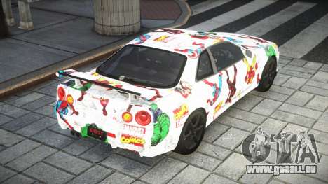 Nissan Skyline GT-R BNR34 S5 pour GTA 4