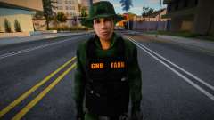 Bolivianischer Soldat aus DESUR v2 für GTA San Andreas