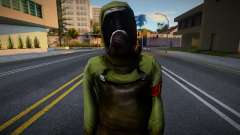 Gas Mask Citizens from Half-Life 2 Beta v1 für GTA San Andreas