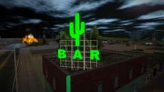 Retexture de style néon du village de Fort-Carson pour GTA San Andreas