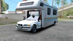 BMW E46 Wohnwagen für GTA San Andreas