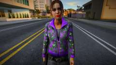 Zoe (Purple Rose Coat) de Left 4 Dead pour GTA San Andreas