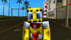 Steve Body Sponge Bob für GTA Vice City