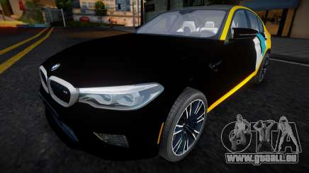 BMW M5 Delimobil pour GTA San Andreas