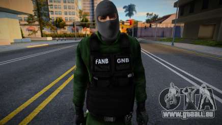 L’officier des forces spéciales boliviennes Gnb Fanb pour GTA San Andreas